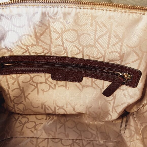 CALVIN Klein  Dome Satchel  Wide Zip Top Opening  Roomy interior - Picture 6 of 14